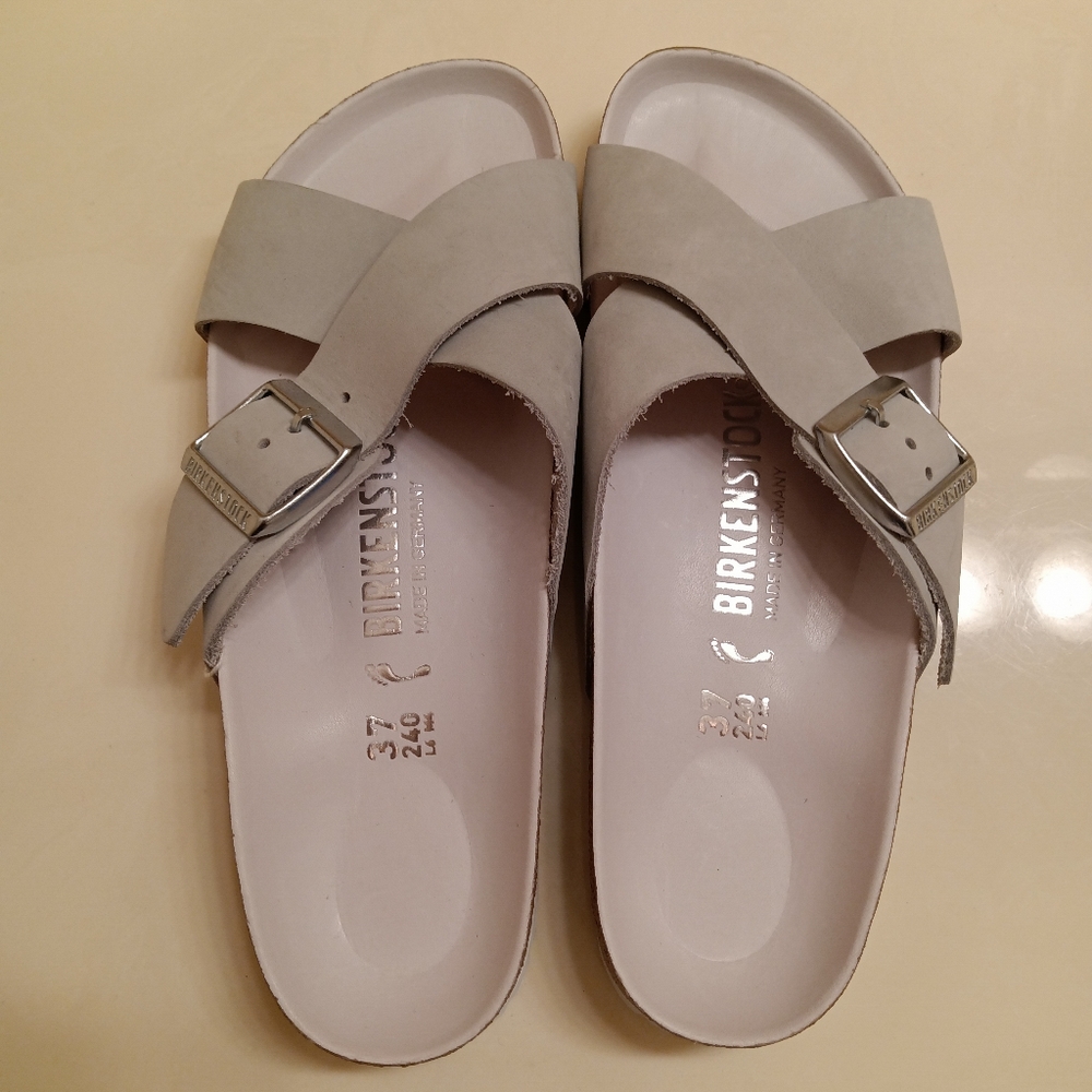 BIRKENSTOCK SIENA NARROW HEX MINERAL NUBUCK